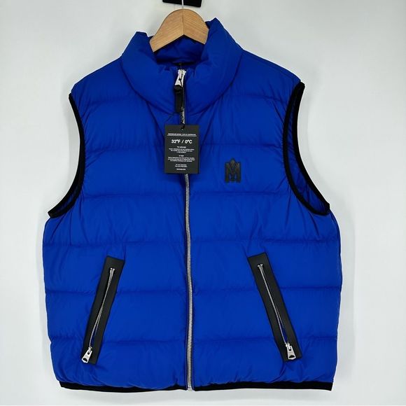 Mackage Other - MACKAGE FISHER stretch light down vest with stand collar SIZE 44 XXL